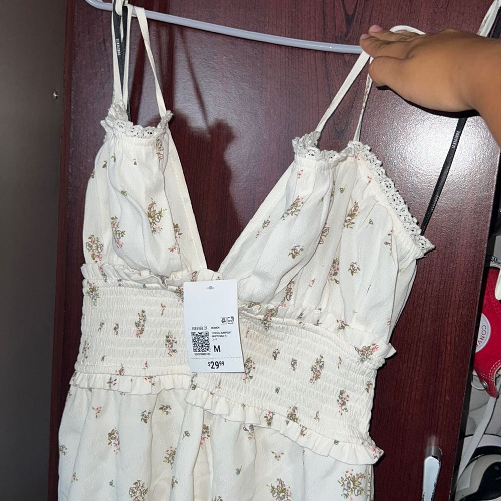 floral sleeveless shirt+short
